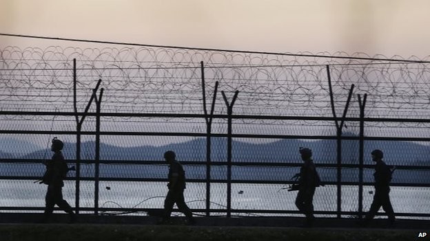 Two Koreas exchange fire at border  - ảnh 1